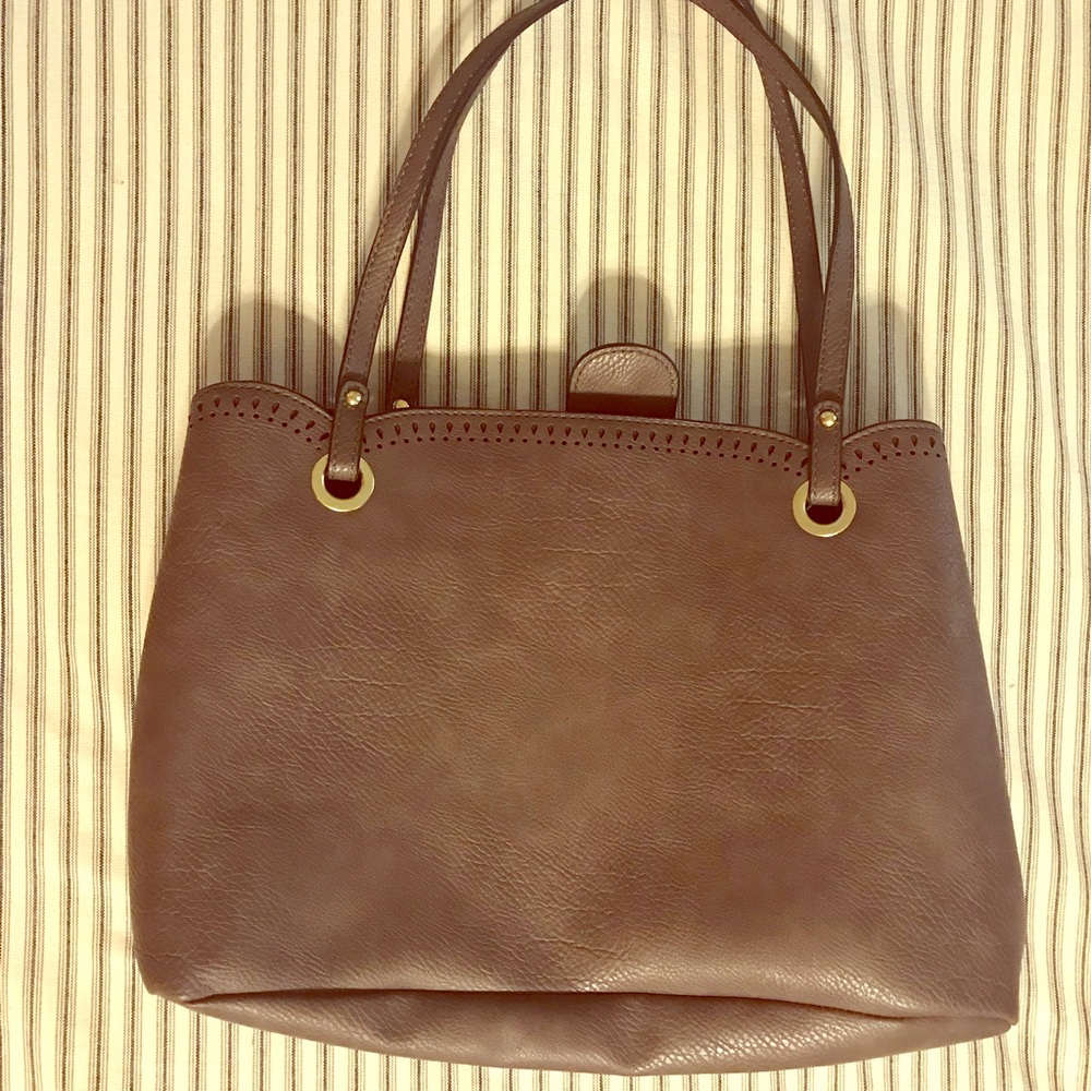 Gray purse